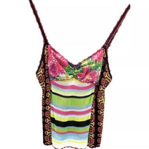 Christian Lacroix BAZAR Tank Womens Size L